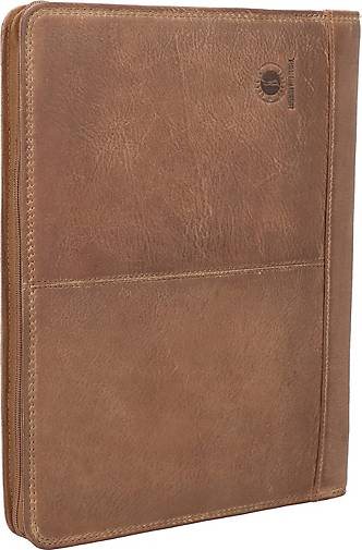Klondike 1896 Bruce Schreibmappe Leder 36 cm