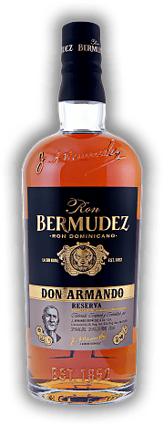 Bermudez Don Armando Reserva Bermudez Don Armando Reserva Ein Rum-Blend mit viel Körper und Charakter, ca. 8 Jahre alt.  0,7	 Liter - Vol 37,5%