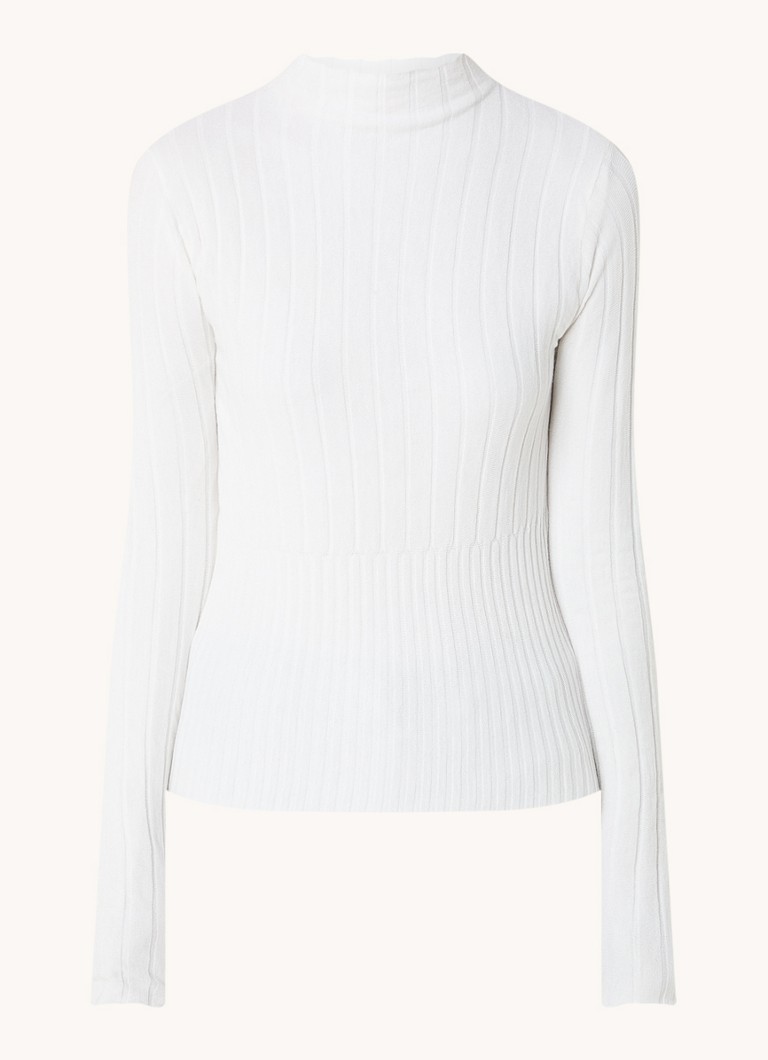 Maglione a coste Baltico di Max & Co, in misto lana, con collo alto