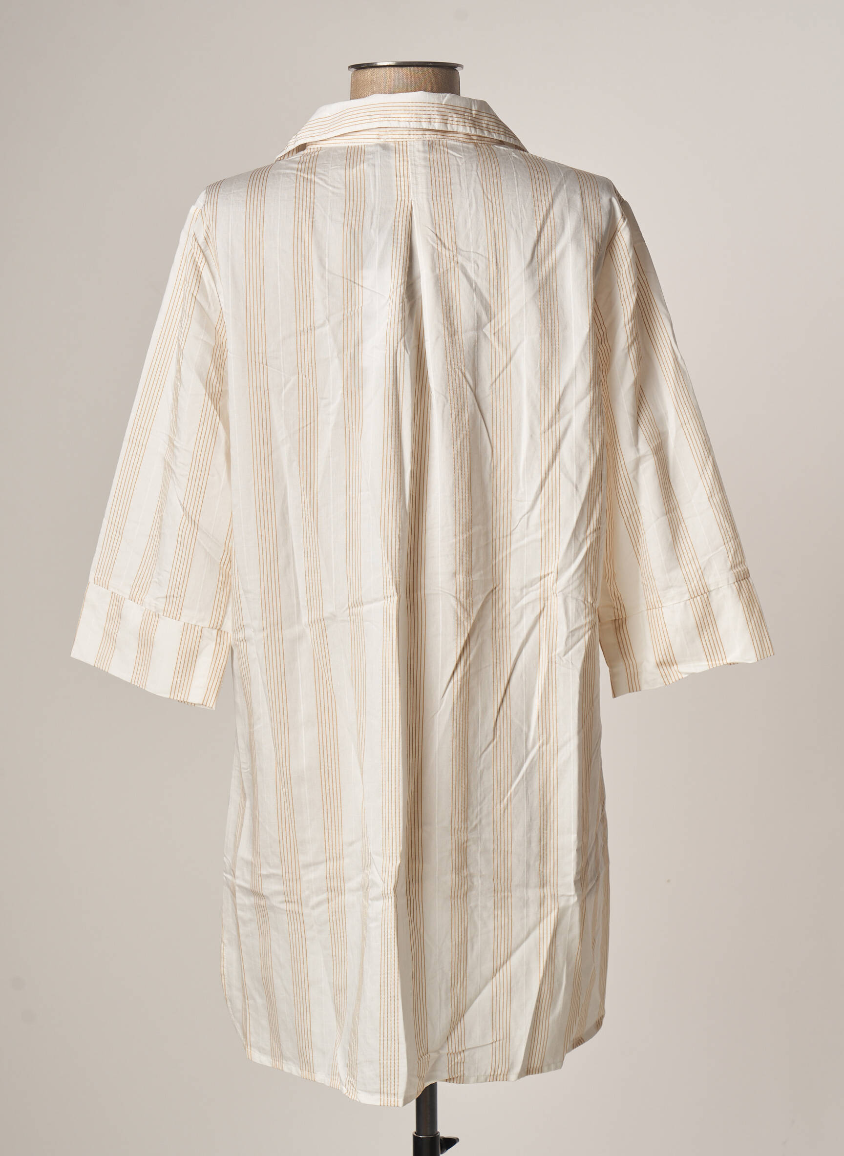 Yest Tuniquemanchelongue Femme couleur beige