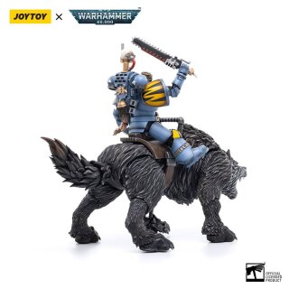 Warhammer 40k Actionfigur 1/18 Space Wolves Thunderwolf Cavalry Frode