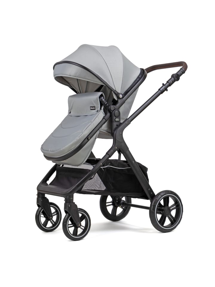 PIXINI Nelio Kinderwagen 3in1 Set glossy silver günstig kaufen onesize