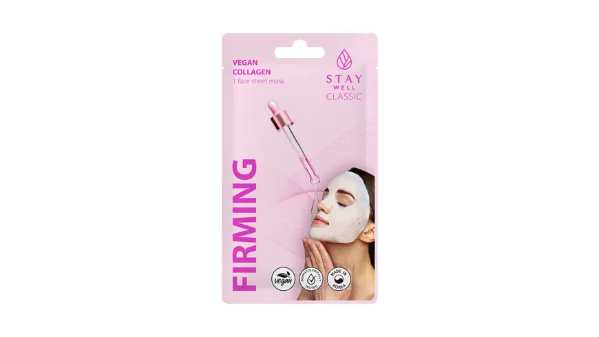 STAY WELL Classic sheet mask - COLLAGEN Firming 22 g