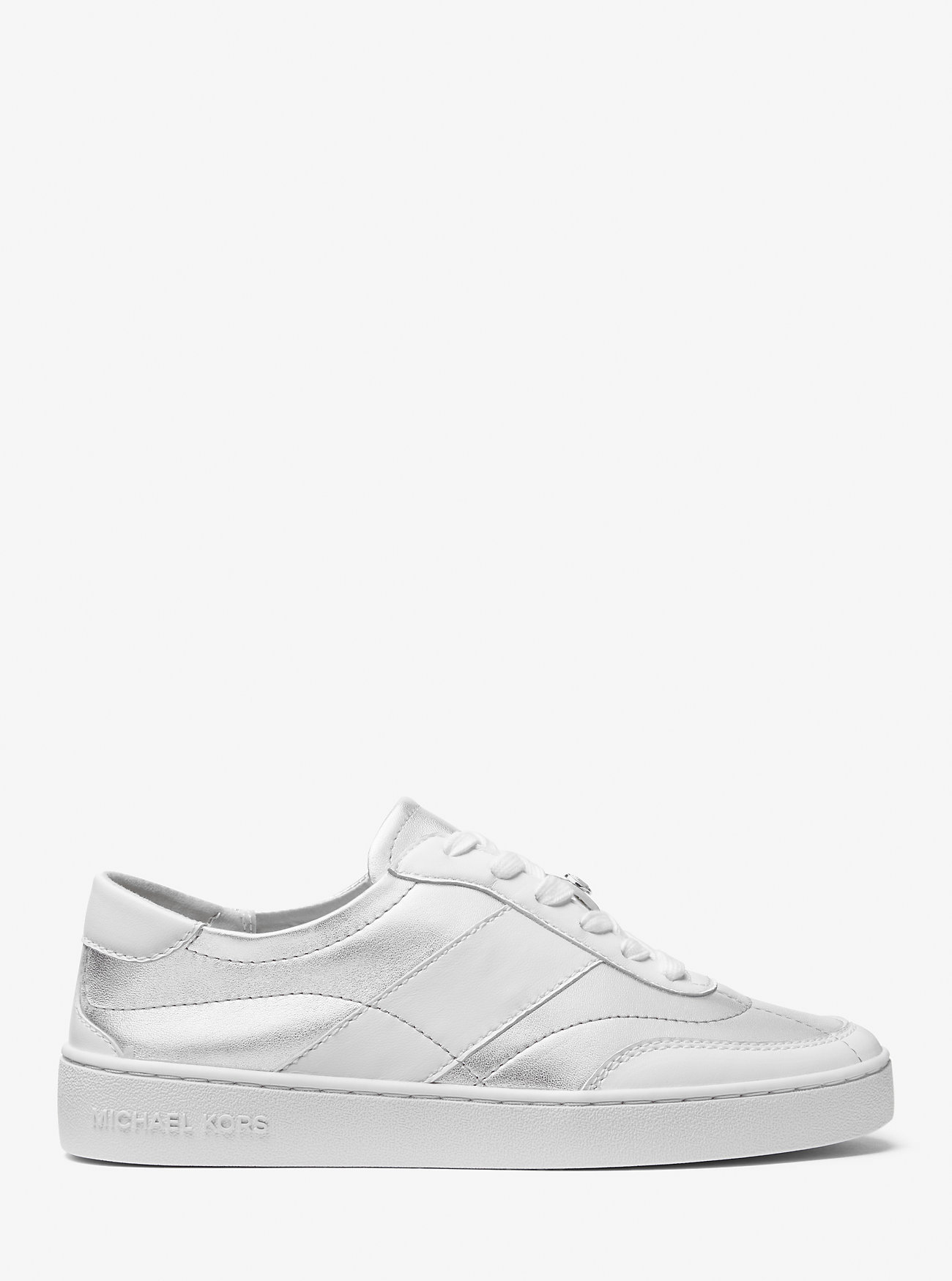 Sneakers Kaycee in pelle metallizzata - ARGENTO