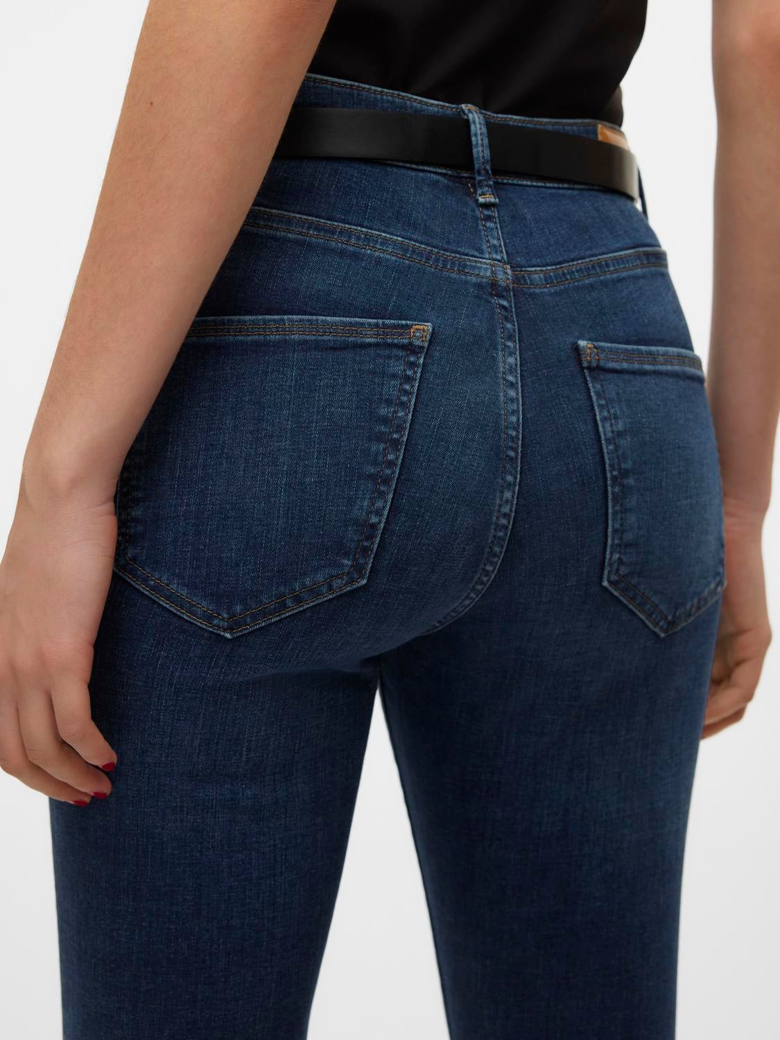 VMSOPHIA Hohe Taille Skinny Fit Jeans