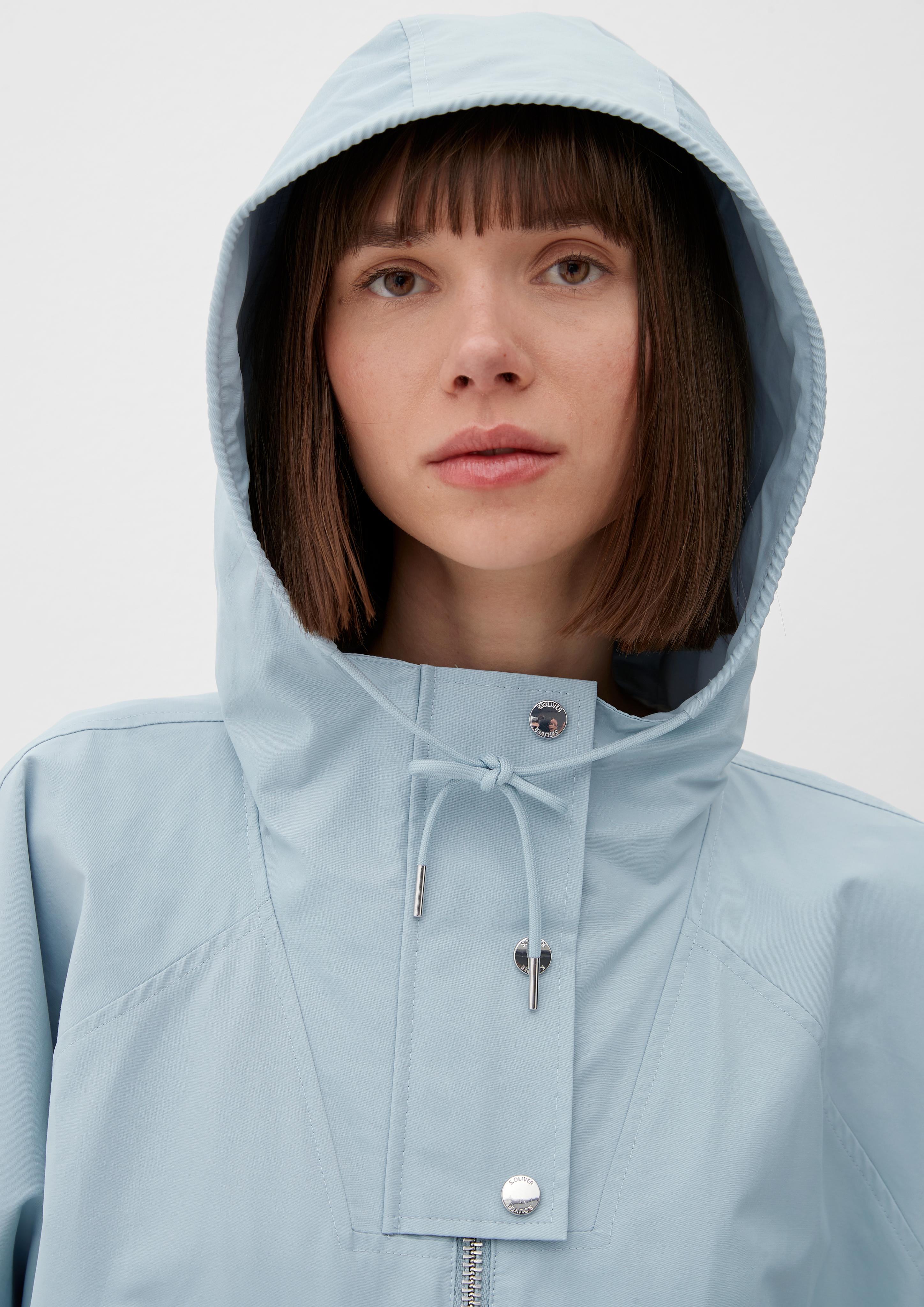 Kapuzenjacke aus Baumwollmix  2129005-5081