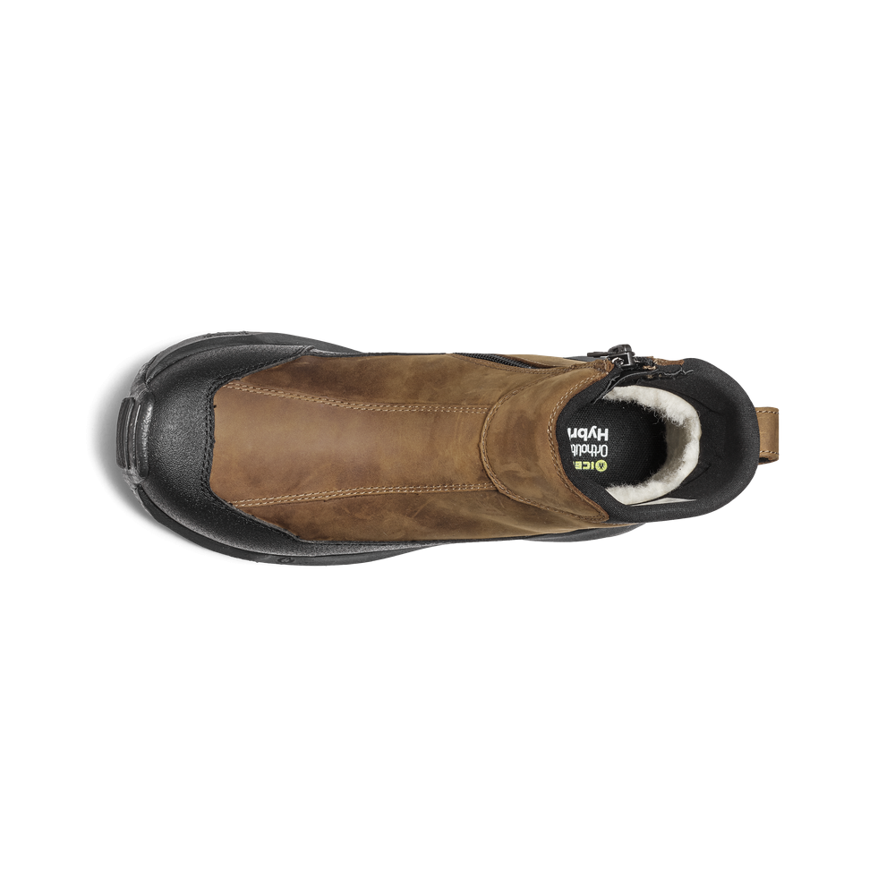 Icebug Metro 2 Nubuck Mens BUGrip Coffee F13104-9B / braun