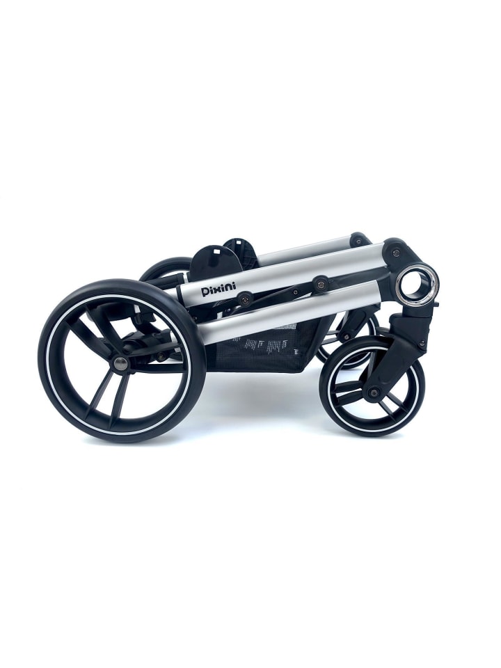 PIXINI Kinderwagen 2in1 Keoni silber/schwarz günstig kaufen onesize
