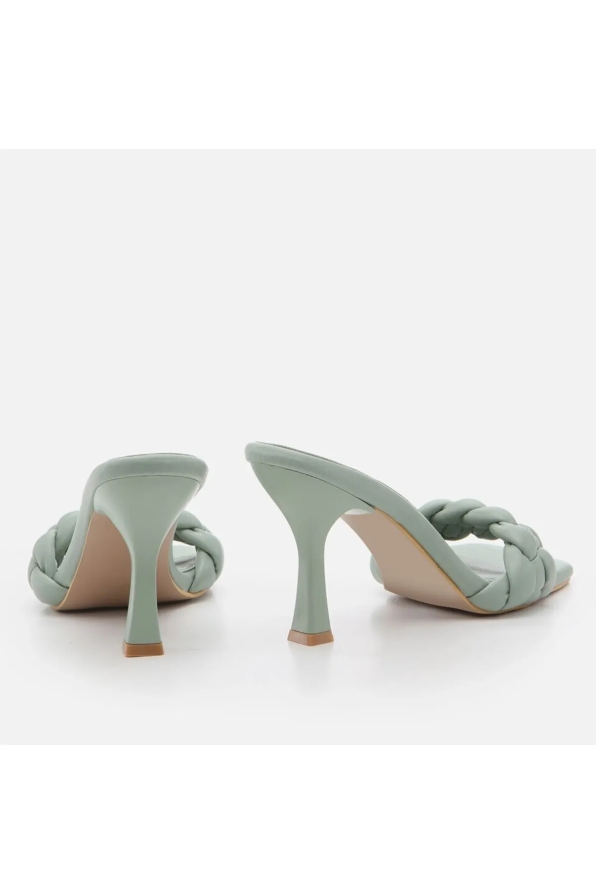 Yaya by Hotiç  Pantolette - Grün - Pfennigabsatz/Stiletto
