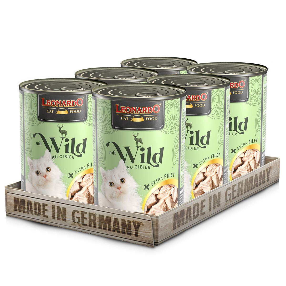 Leonardo mit Wild + extra Filet günstig kaufen bei ZooRoyal