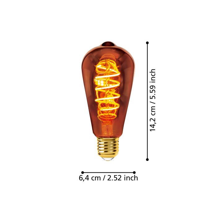 EGLO LED Filament Leuchtmittel E27