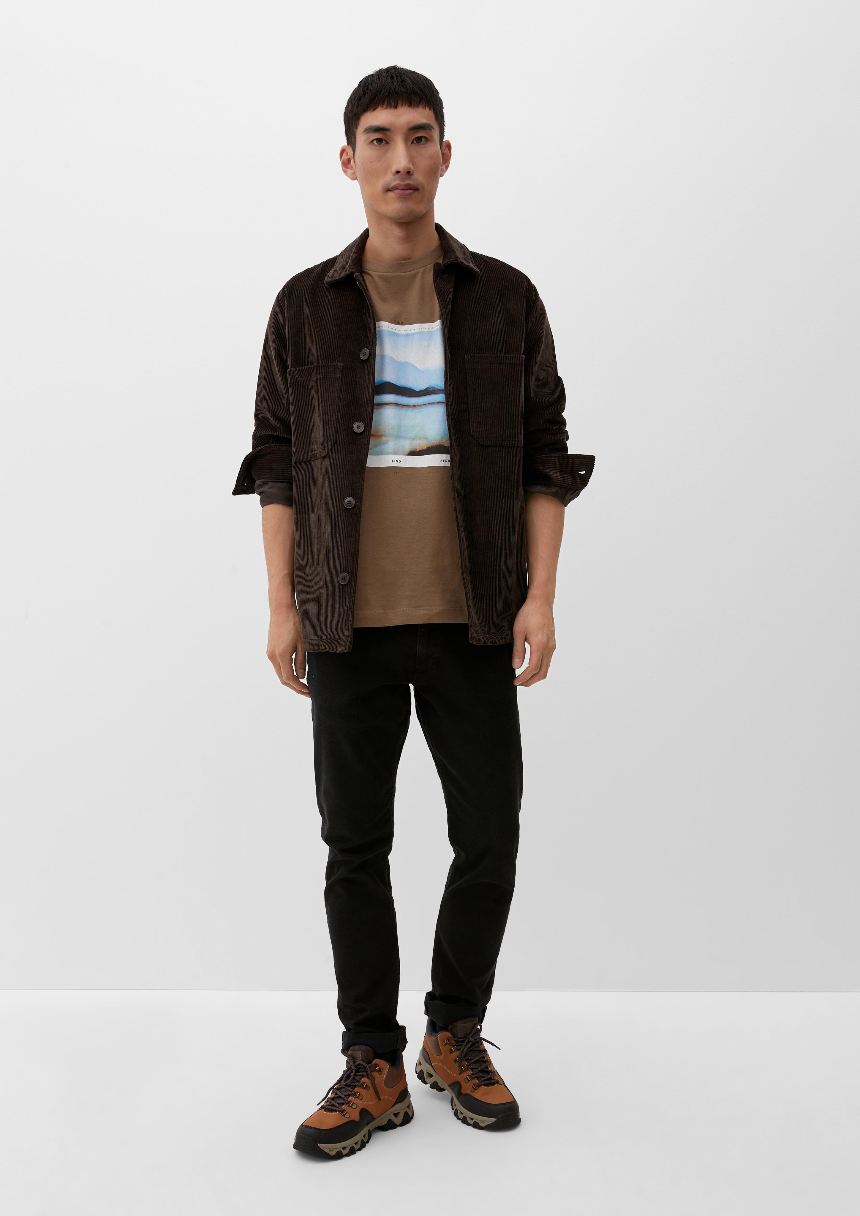 Jerseyshirt mit reflektierendem Artwork  2125683-86D1