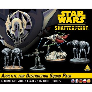 Star Wars: Shatterpoint – Appetite for Destruction Squad Pack („Hunger auf Zerstörung“) (Multilingual)