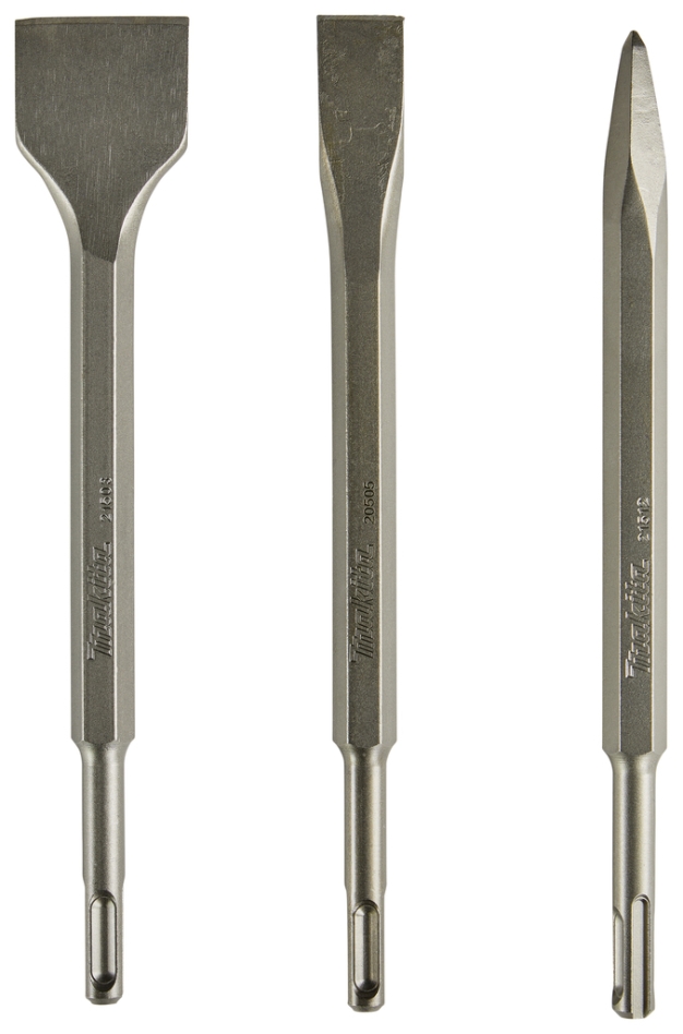 Makita Tilbehør D-71314 SDS-Plus Meiselsett 3 deler