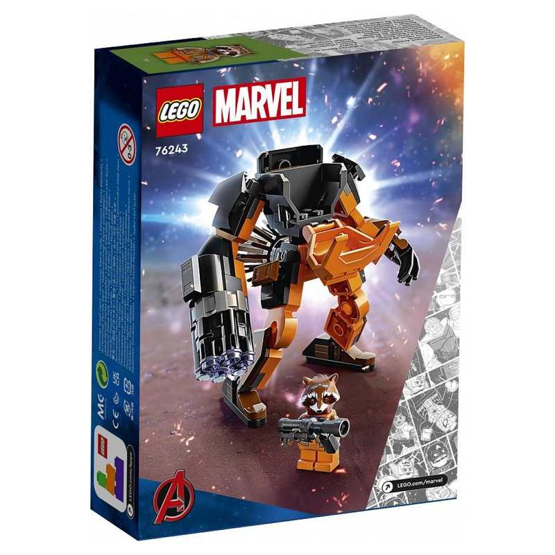 76243 Armure robot Rocket Racoon LEGO Marvel Super Heroes