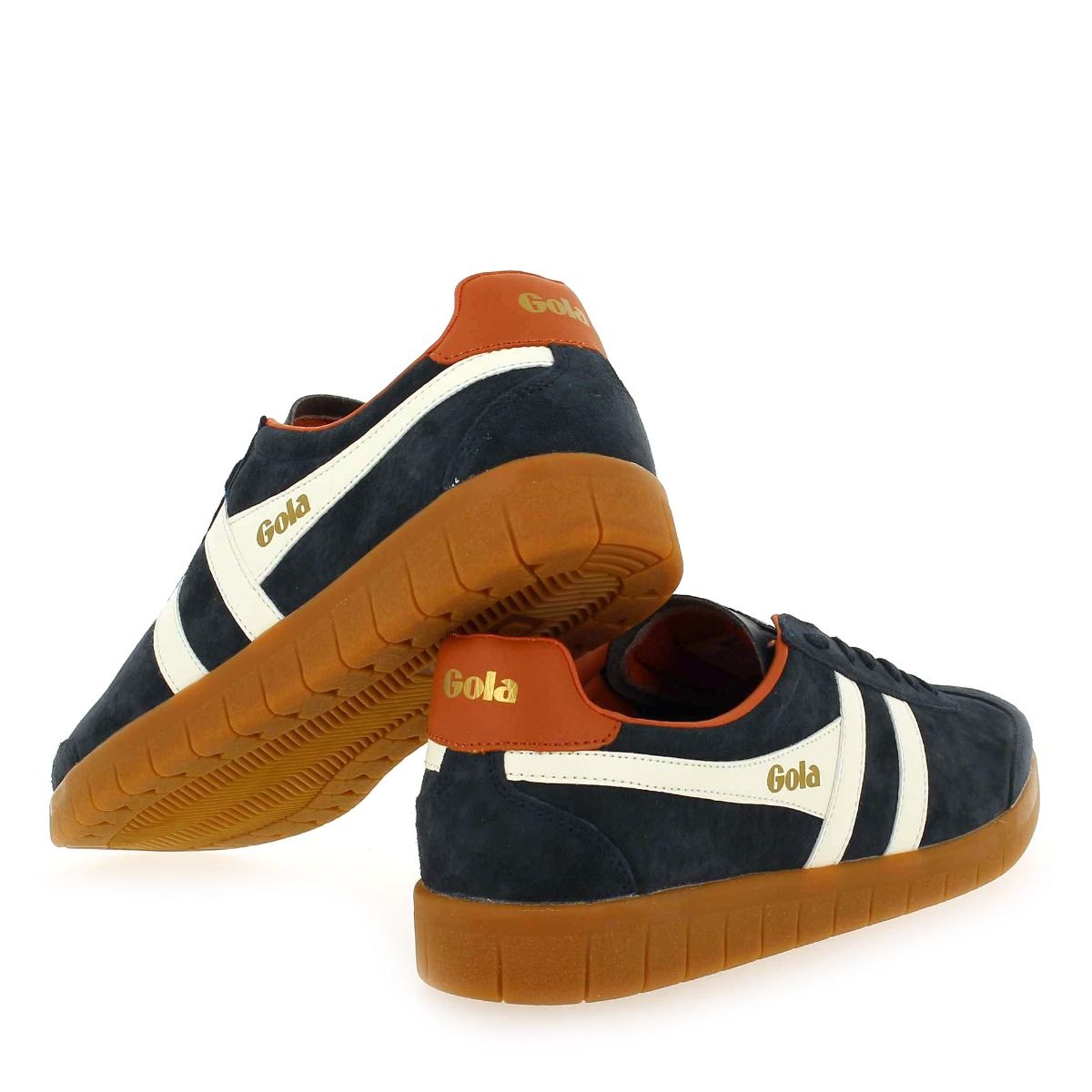 Gola  HURRICANE SUEDE CMB046 - Marine écru