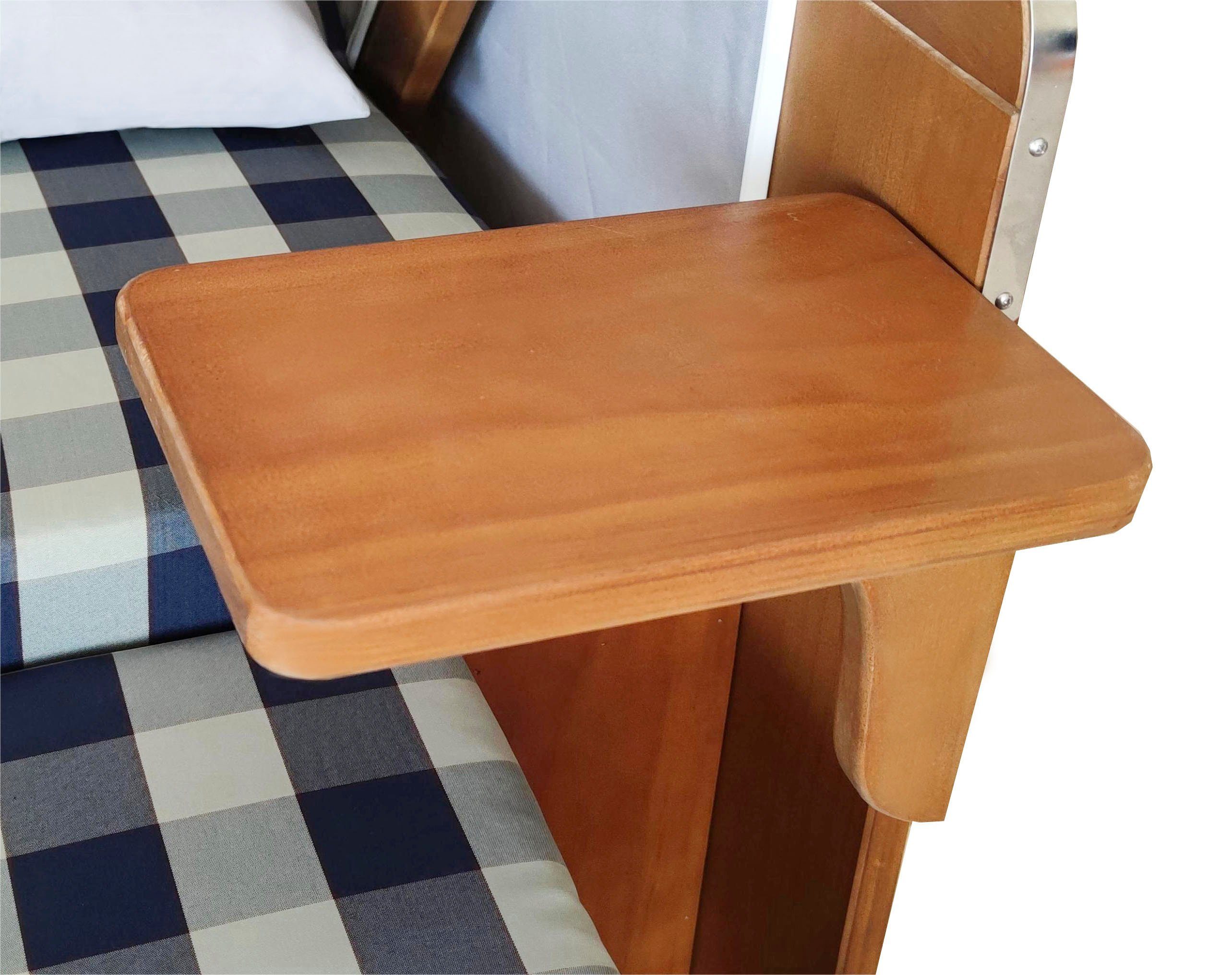 KONIFERA Strandkorb Usedom, BxTxH: 120x72x163 cm, Halblieger, mit Bullauge