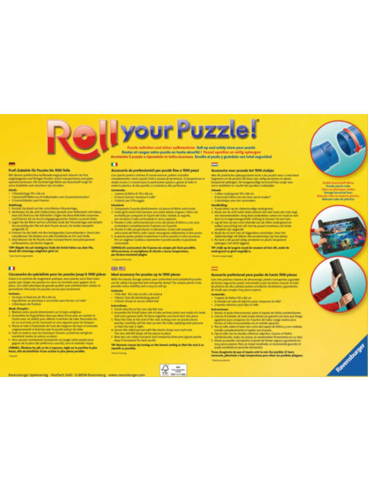 Ravensburger Puzzlematte für Puzzles mit bis zu 1000 Teilen, Unterlage zum Rollen, ab 0 J. günstig kaufen onesize