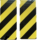 Schutzschaumstoffteile, schwarz-gelb, Norauto - ATU