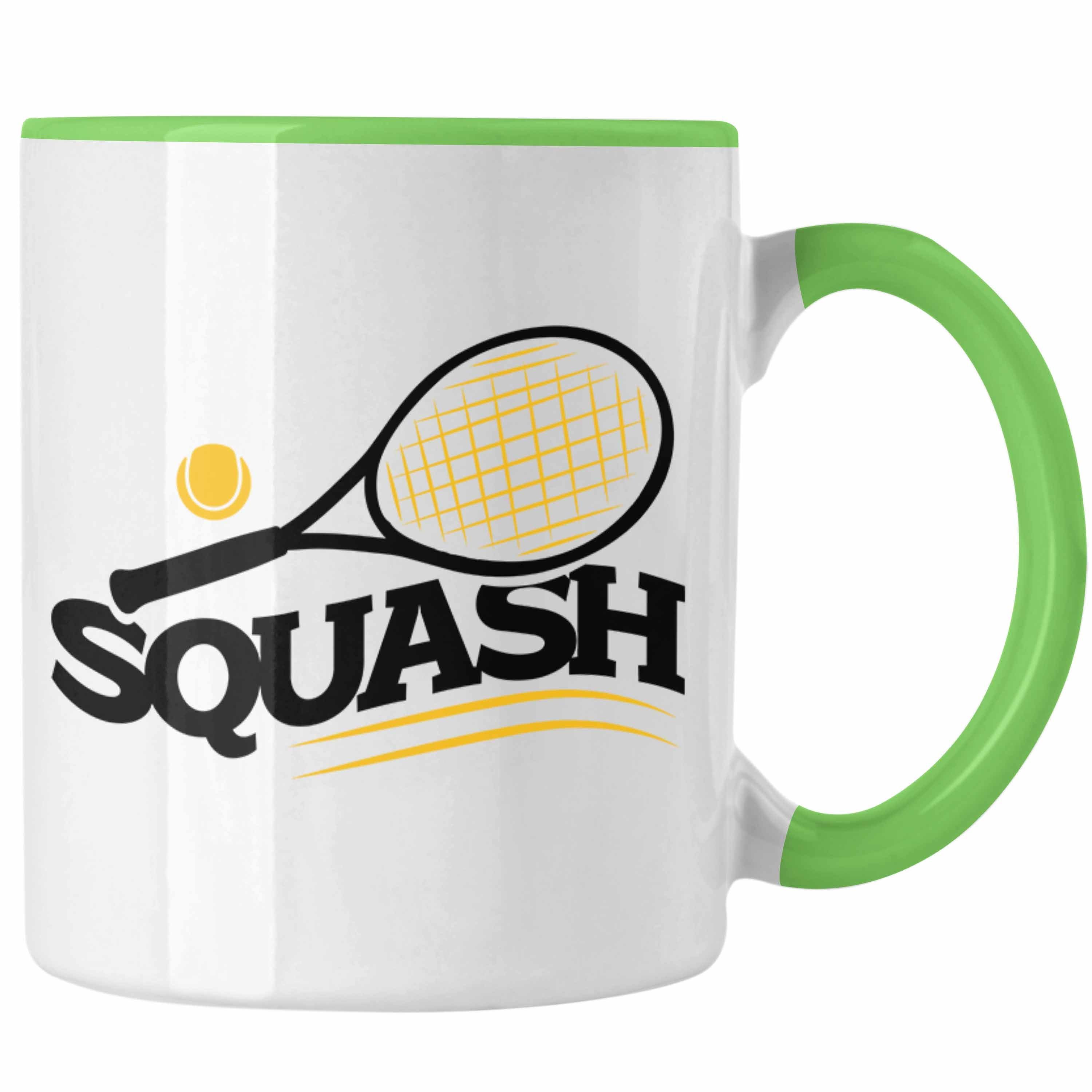Trendation Tasse Lustige Squash-Tasse Geschenk für Squash-Spieler