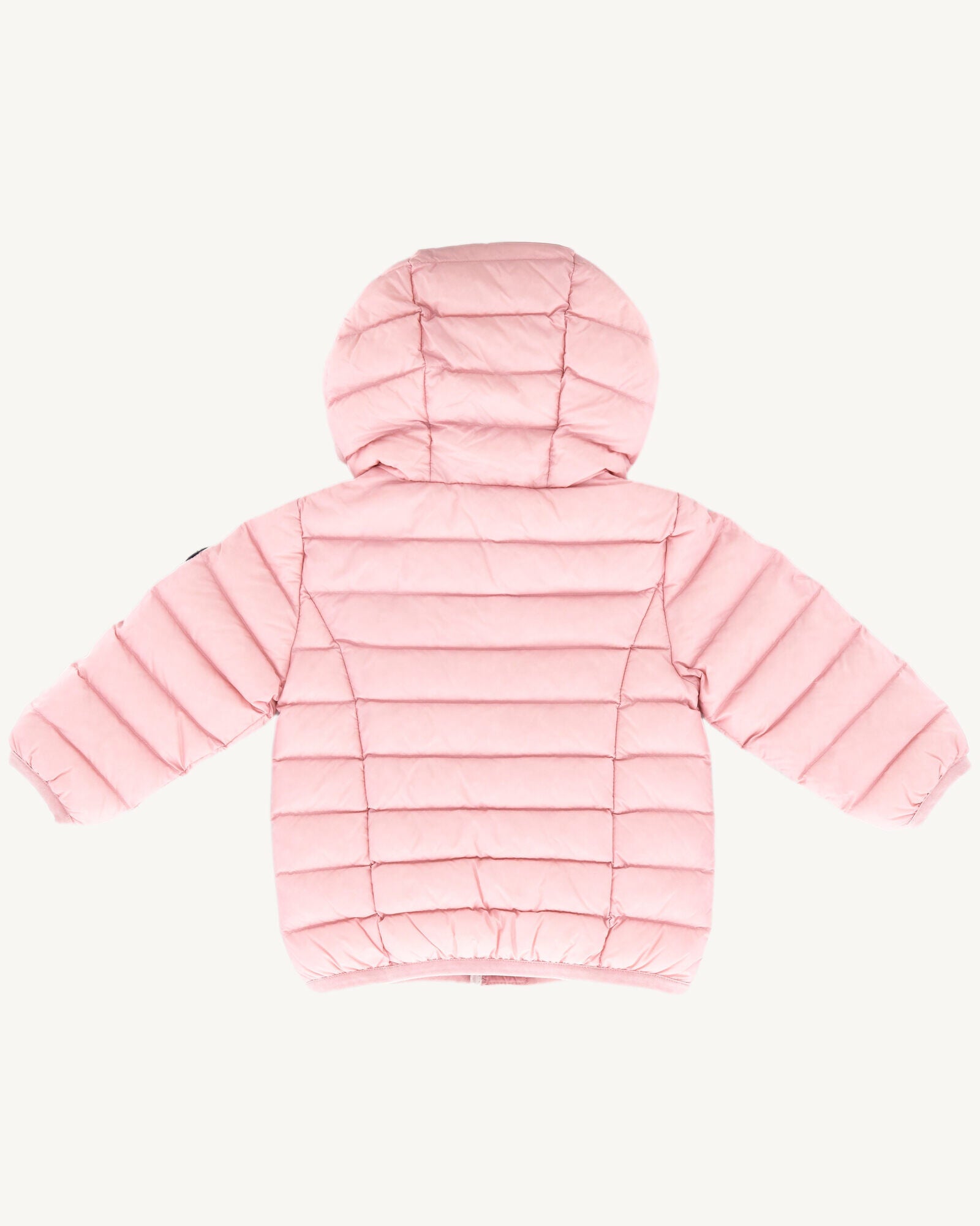 Doudoune à capuche bébé Rose pêche Camille
