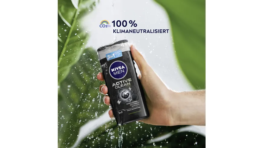 NIVEA MEN Duschgel Active Clean 3 in 1 250 ml
