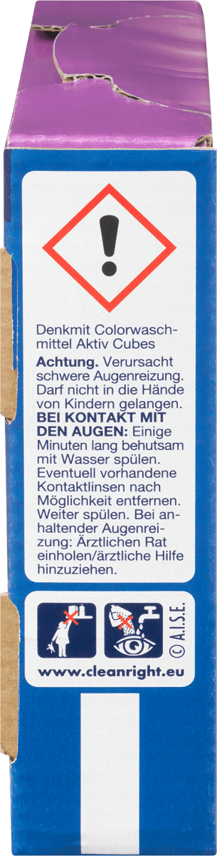 Colorwaschmittel Aktiv Cubes, 30 Wl