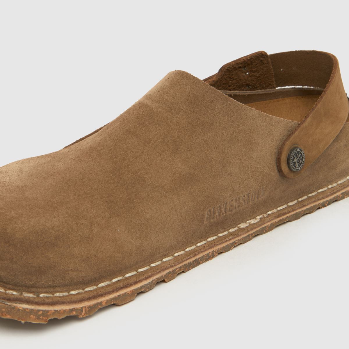 BIRKENSTOCK lutry cokle sandali v taupe barvi