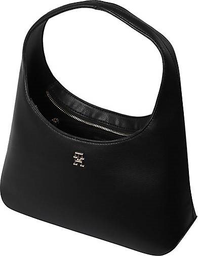 TOMMY HILFIGER Damen Hobotasche HILFIGER STAPLE SHOULDER BAG