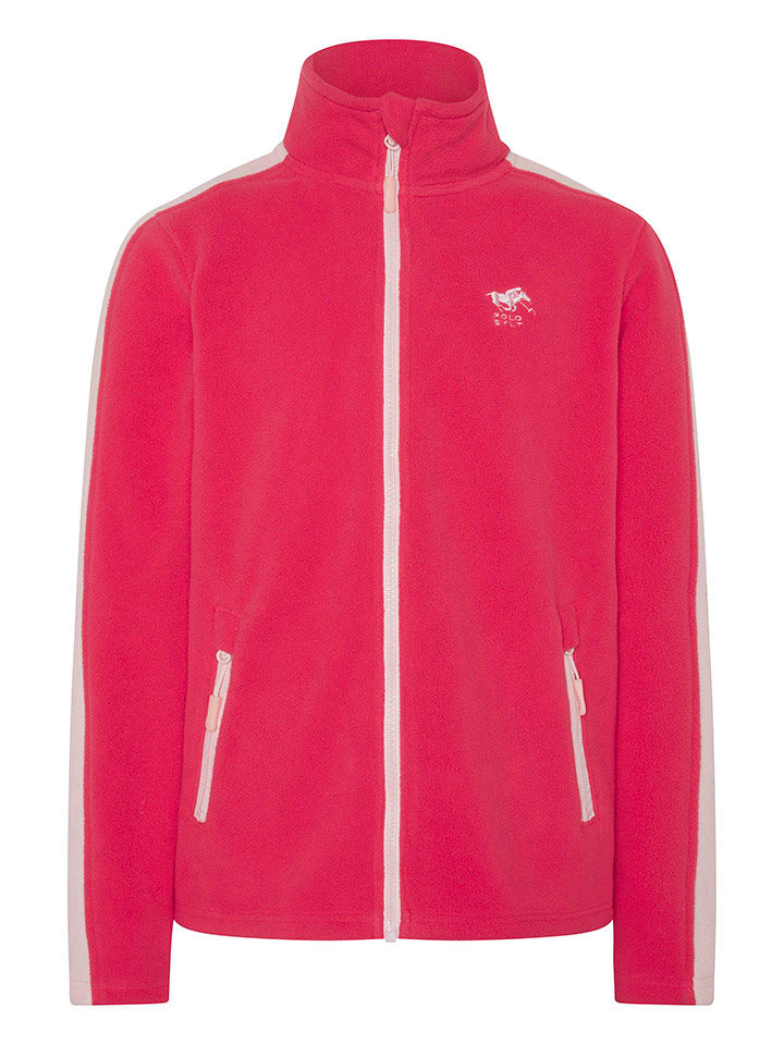 Polo Sylt Fleecejacke in Pink/ Rosa günstig kaufen