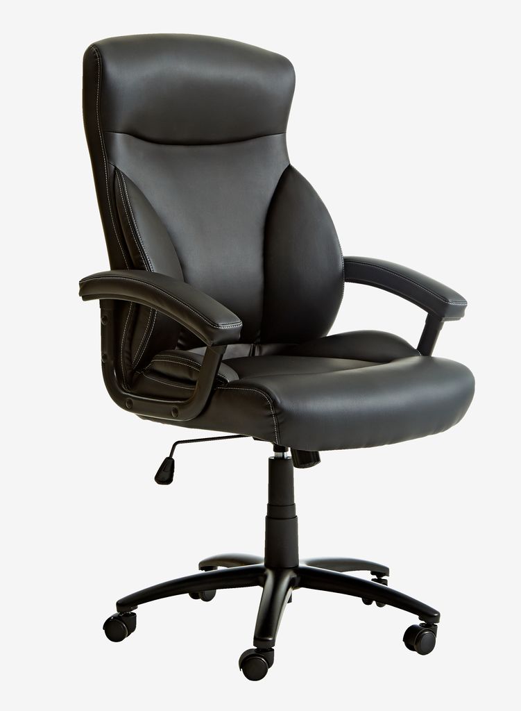 TAMDRUP Office Chair TAMDRUP Memory Foam/Black Imitation Leather
