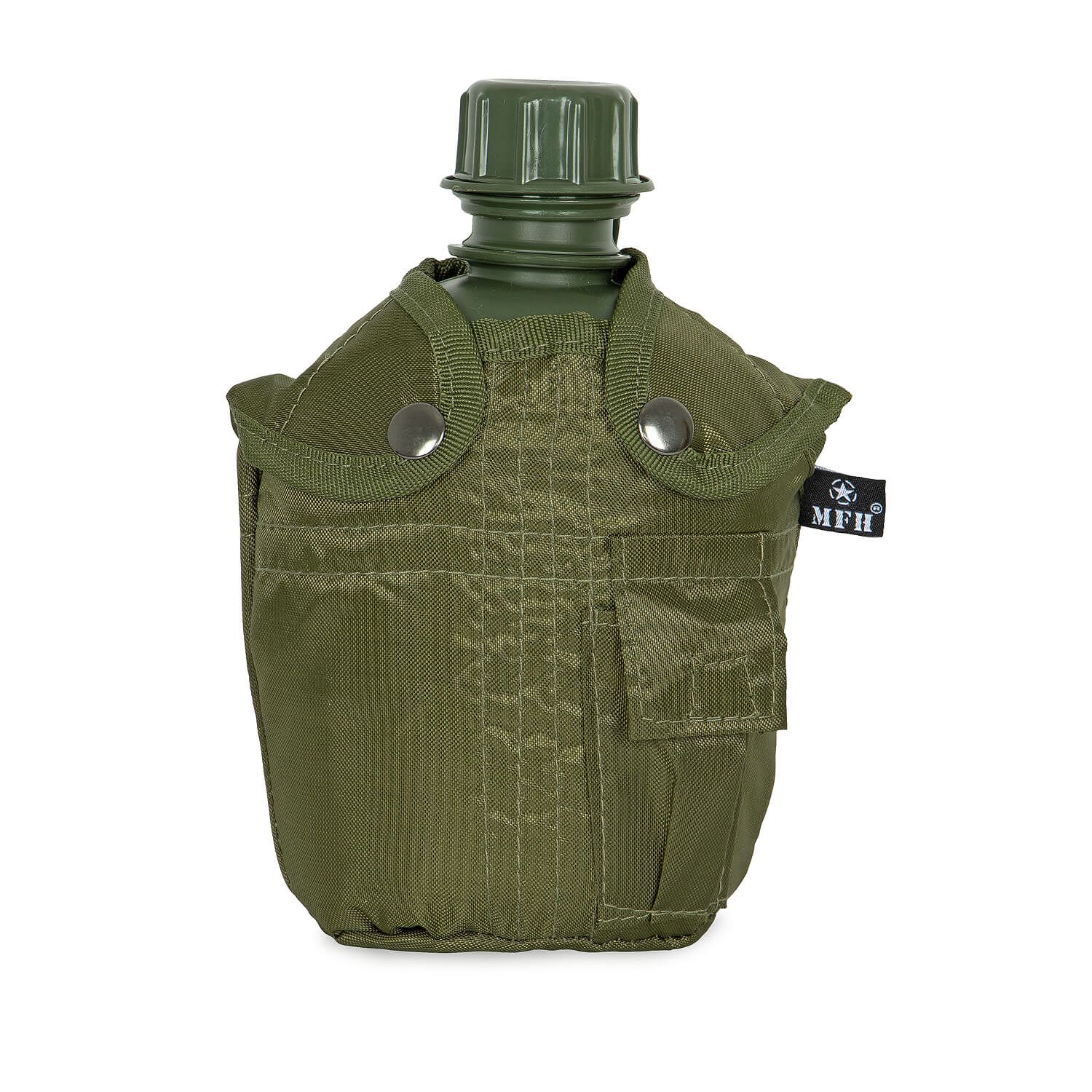 US Feldflasche mit Hülle BPA-frei