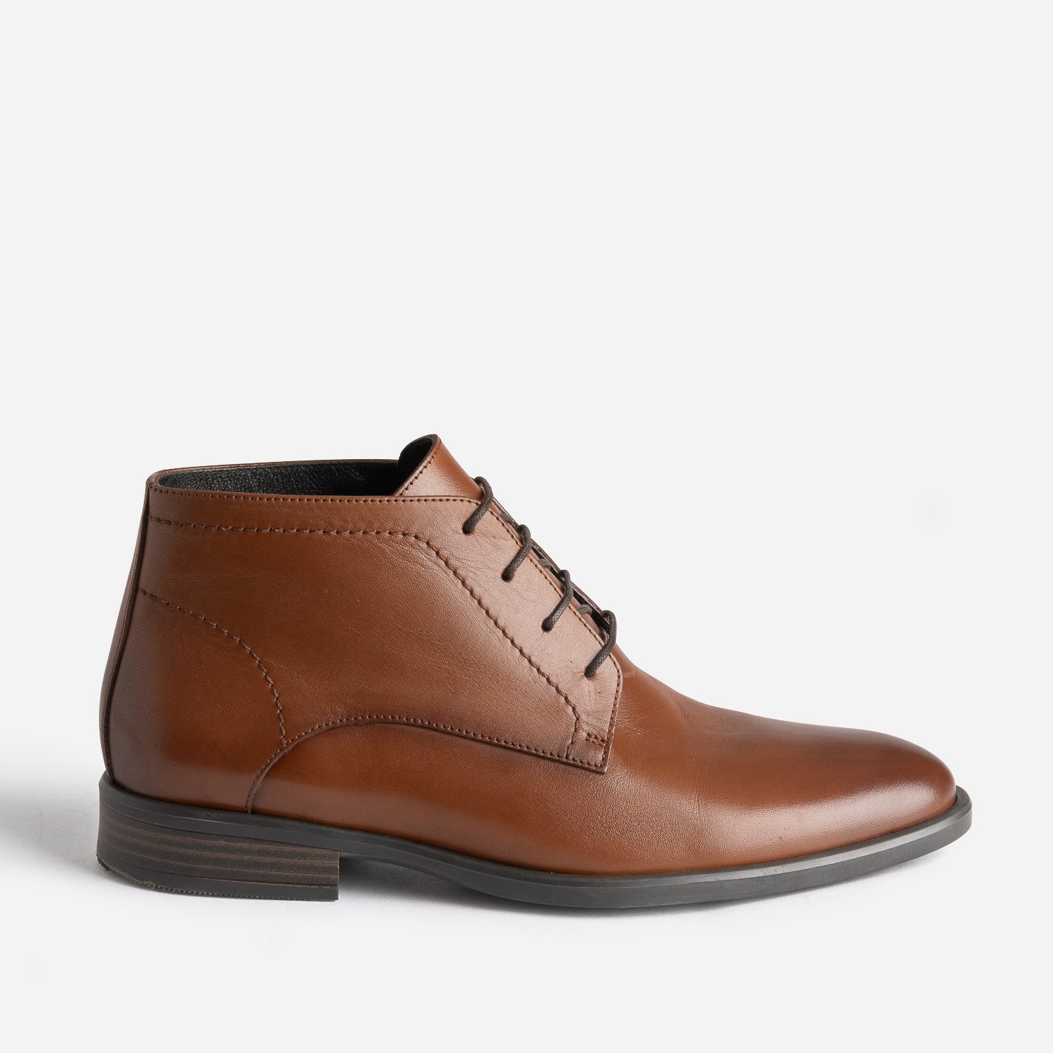 Chukka boots ERAM FLEX marron en cuir