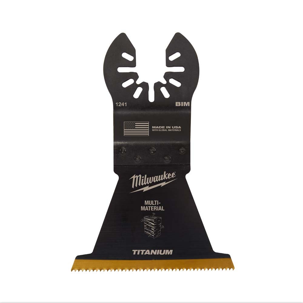 Lâmina bimetálica MILWAUKEE OPEN-LOK de 63,5 mm com reforço multimaterial de titânio 49251241