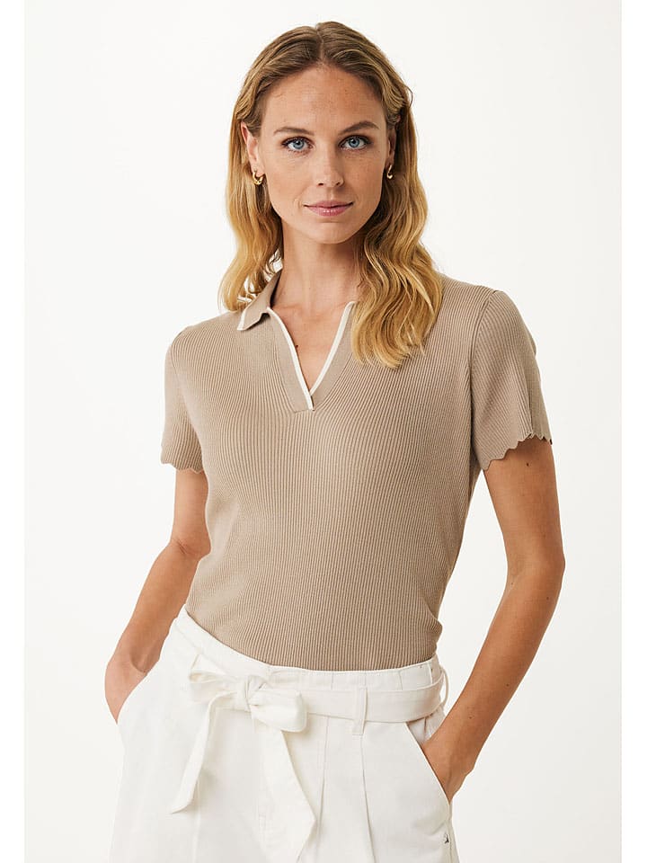 Mexx Poloshirt in Camel günstig kaufen