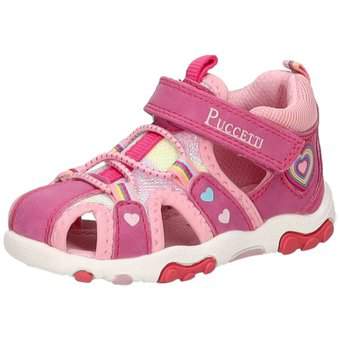 Puccetti Lauflern Sandale in pink