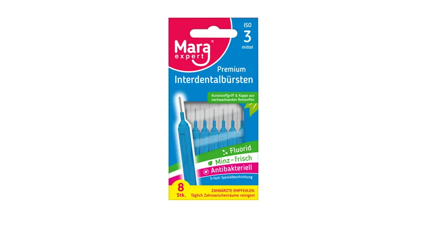 MARA EXPERT Premium Interdentalbürsten ISO 3