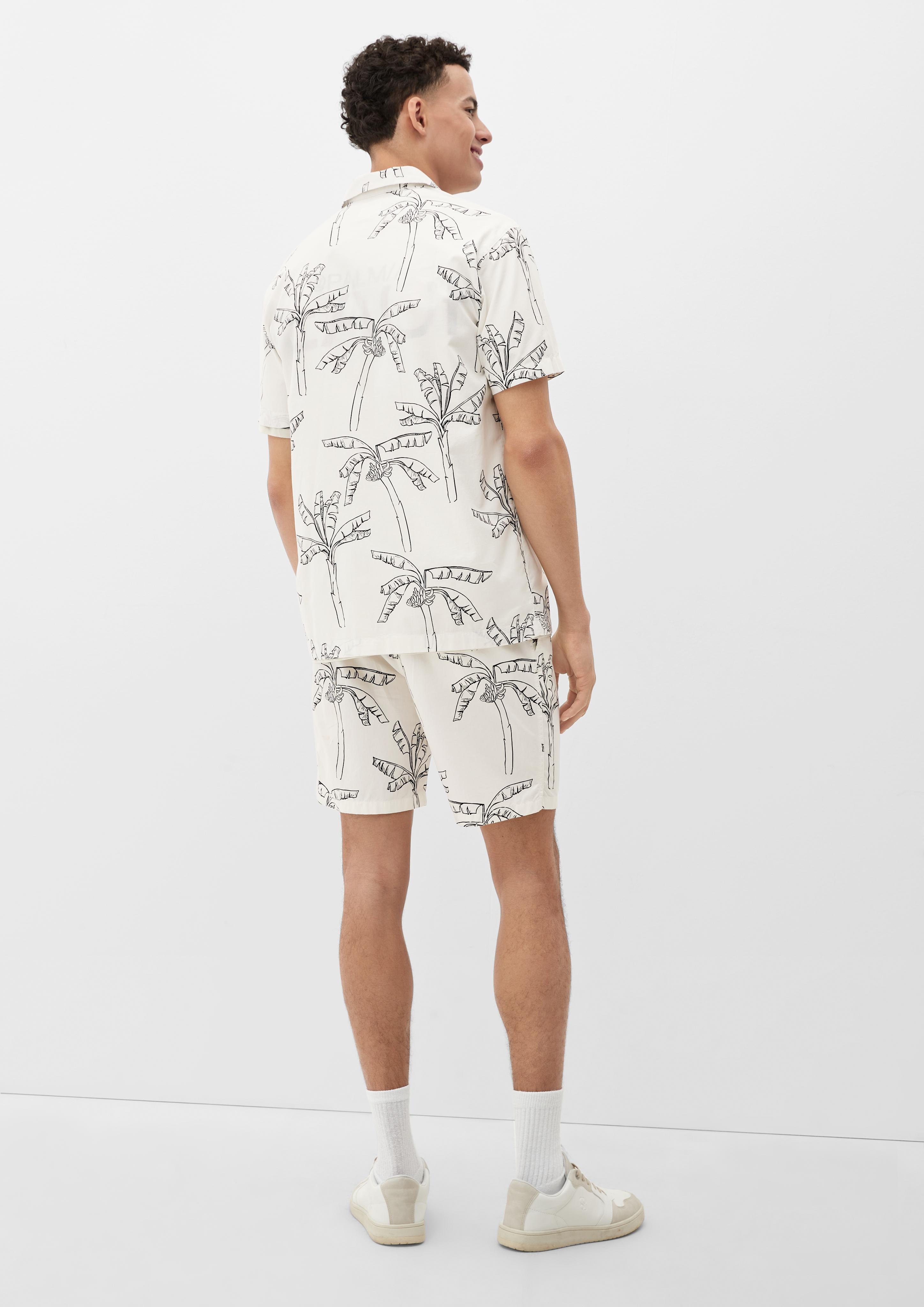 Relaxed: Hemd aus Viskosemix  2131050-80A0