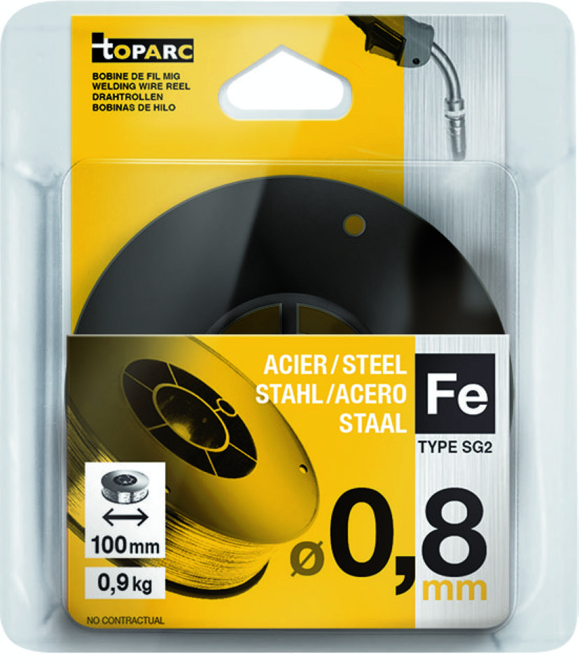 Gys 5193086609 Žica za zavarivanje čelika G3SI1 Ã˜0.8 mm žica zavojnica S100 0.9kg