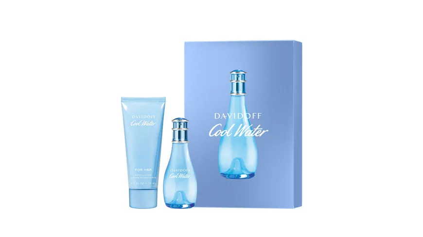DAVIDOFF Cool Water Eau de Toilette und Bodylotion Geschenkpackung