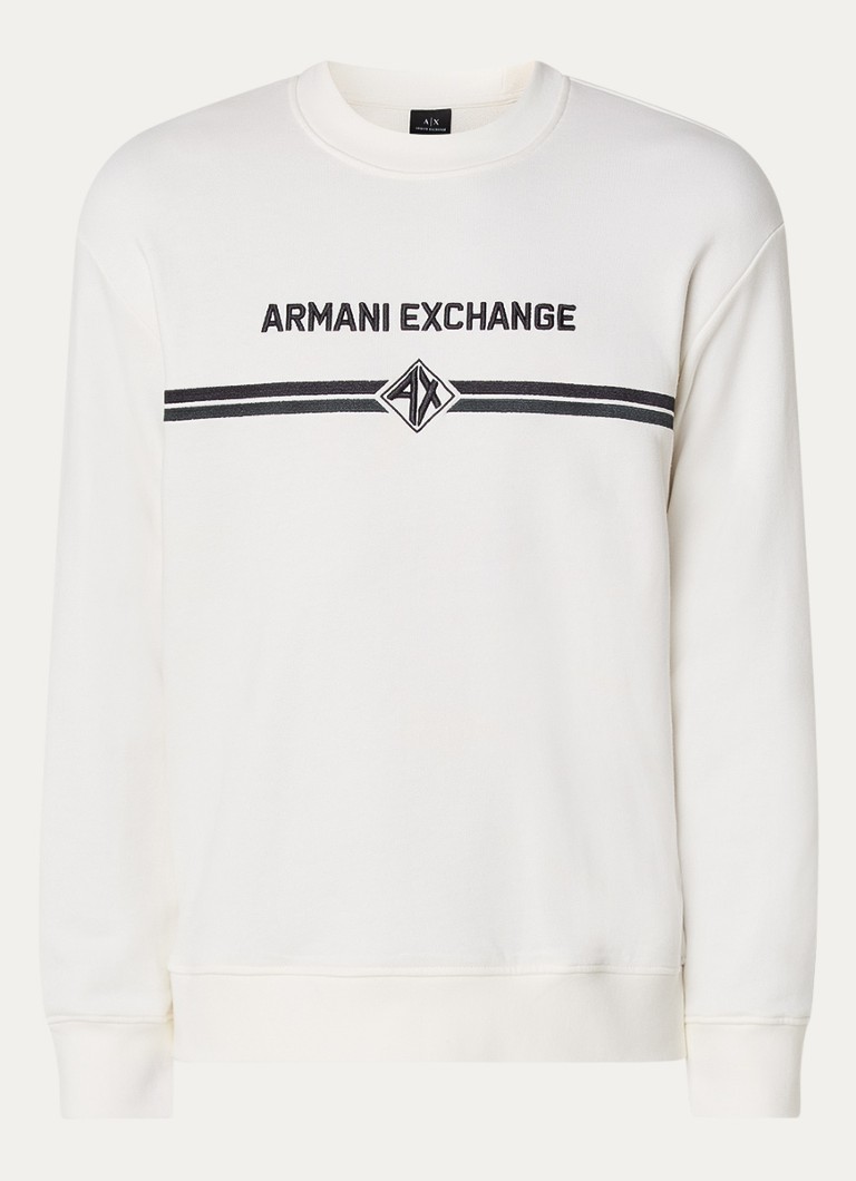 Armani Exchange Sweater with logo embroidery
