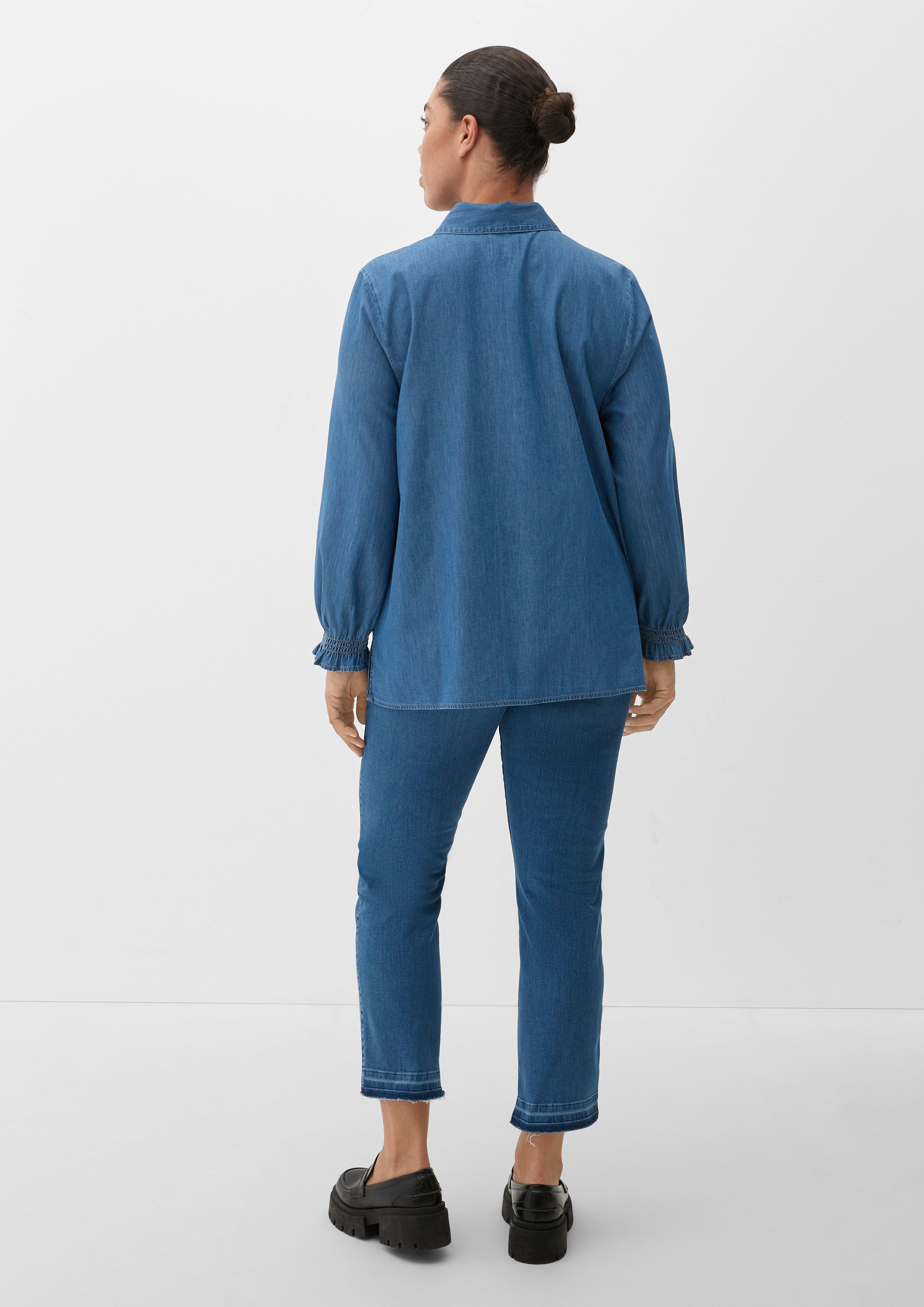 Bluse in Denimoptik  2128745-57Z4