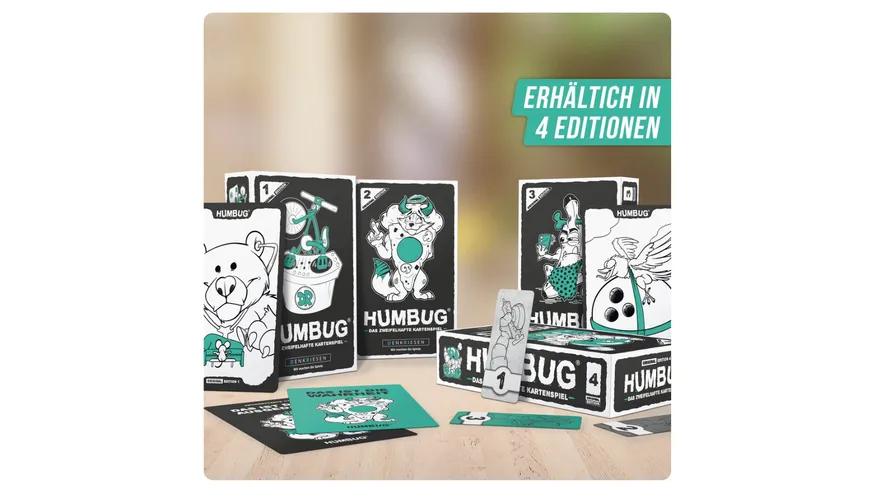 Denkriesen - HUMBUG Original Edition Nr. 2 - Das zweifelhafte Kartenspiel