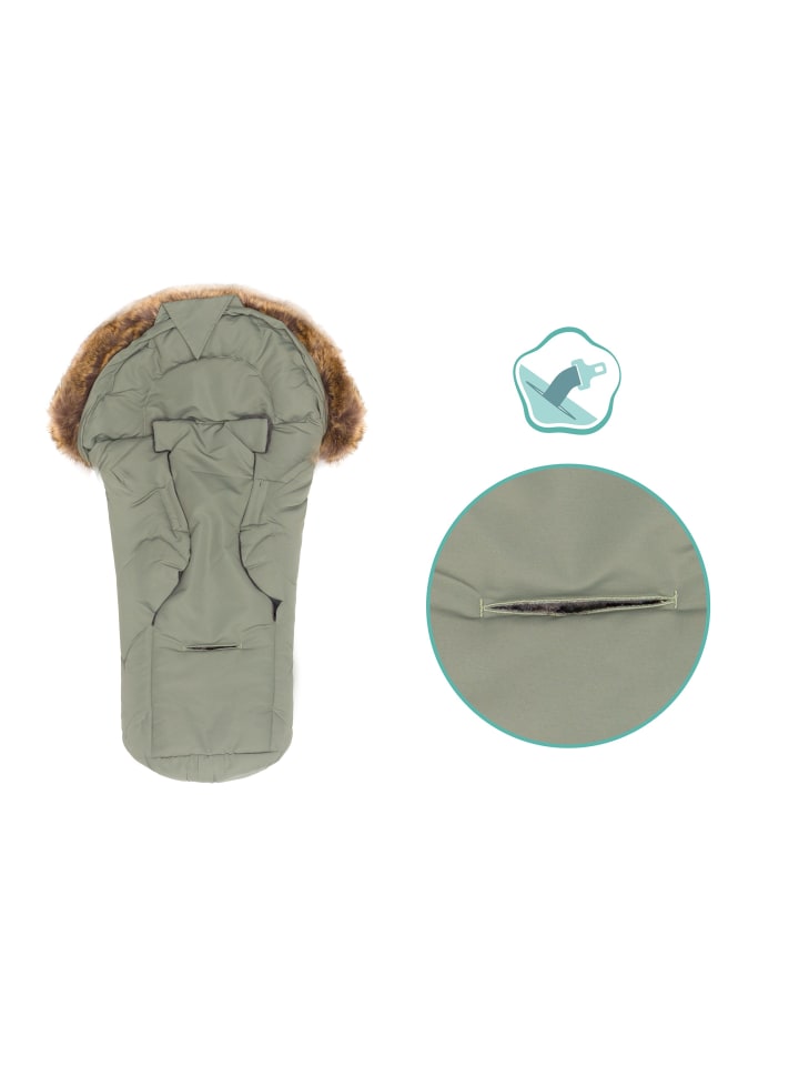 fillikid Winterfußsack Lhotse Exclusiv in Salbei günstig kaufen 80 cm