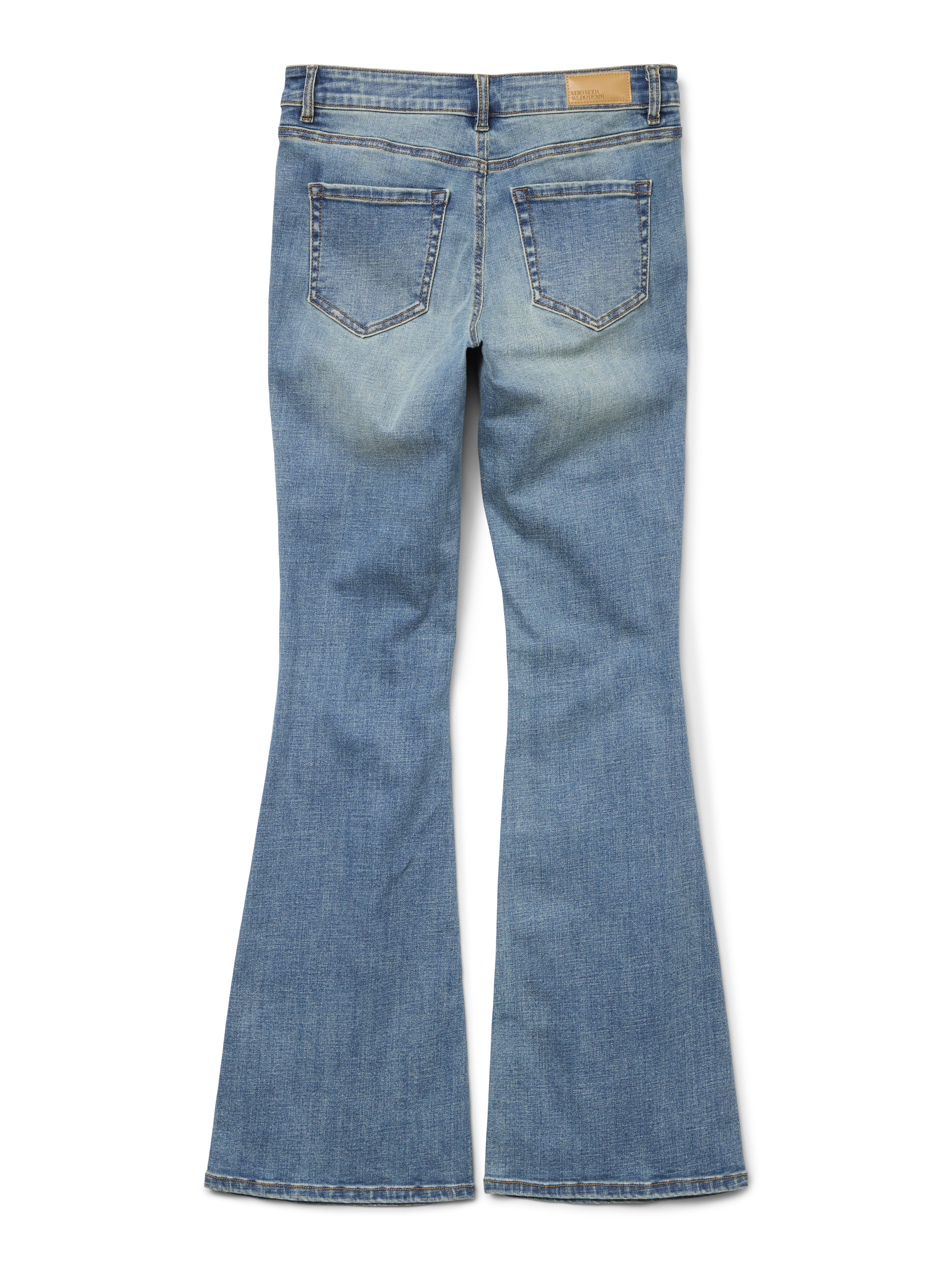 VMSIGI Niedrige Taille Ausgestellt Jeans