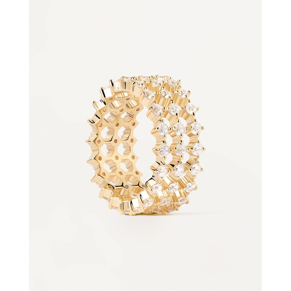 P D Paola Bague pour femme 925 Argent or Bague