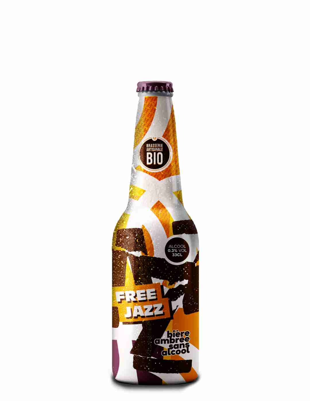 Kiss'Wing : Ambrée - Gueule de joie 0° |  33 cl