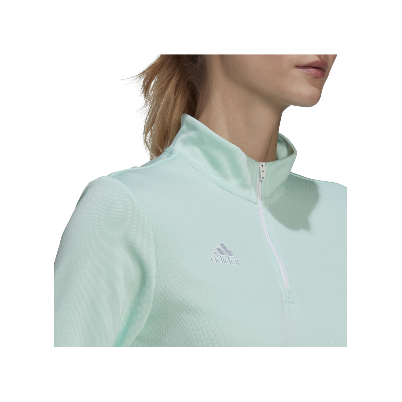 adidas Entrada 22 HalfZip Sweatshirt Damen Türkis