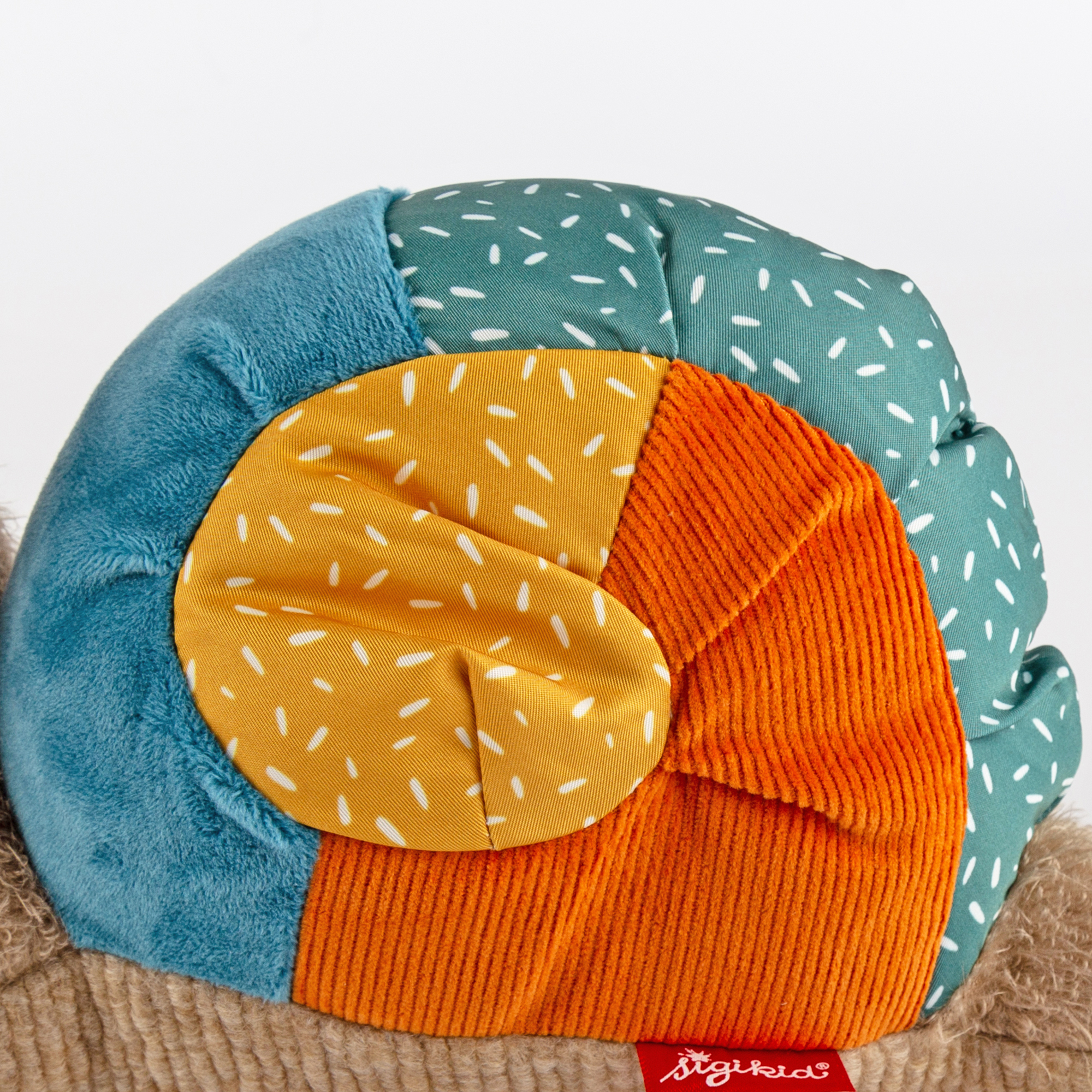 Kuscheltier Schnecke, Patchwork Sweety