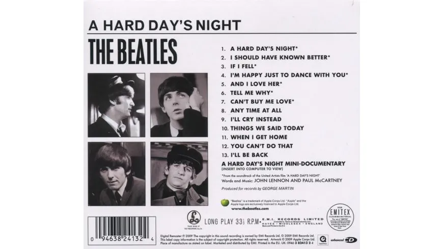 A Hard Days Night (Remastered)